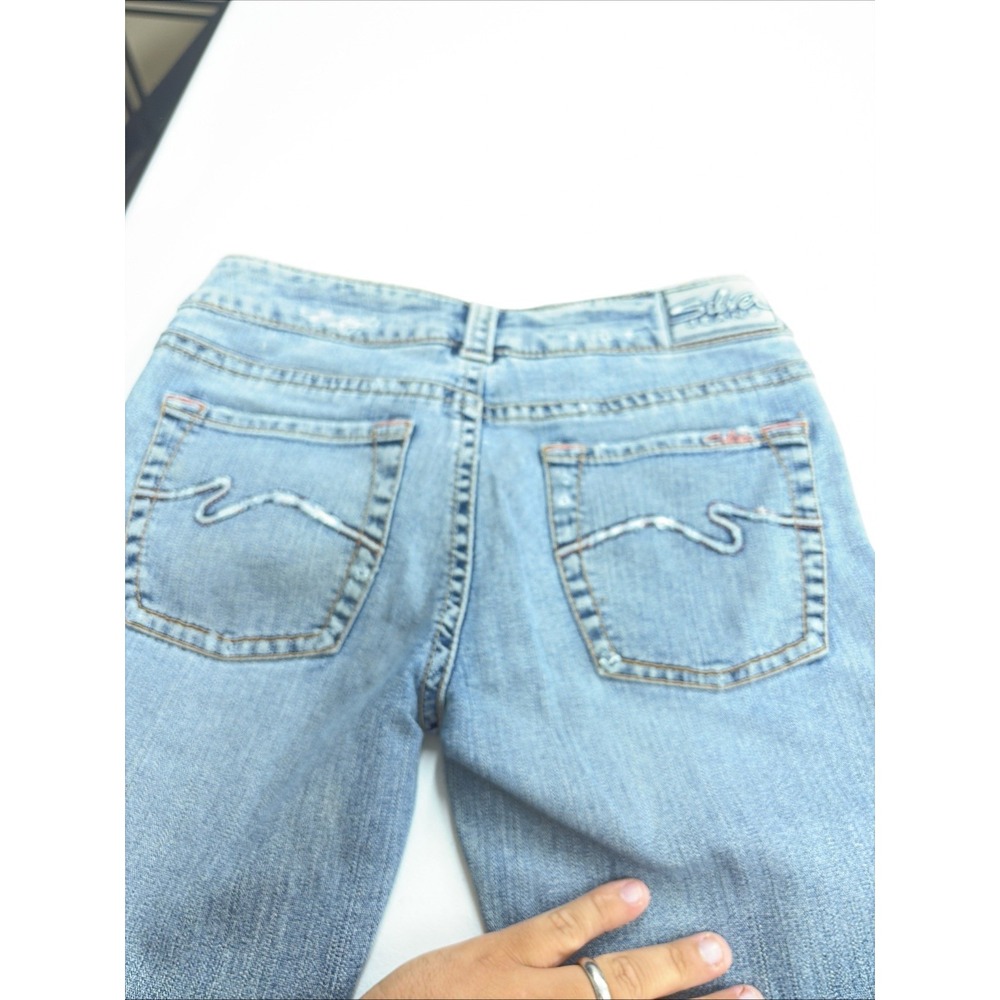 Vintage Silver Jeans Aiko Bootcut Women's 31x35 Blue Stretch Denim Pants - Picture 13 of 16